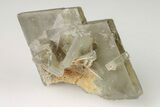 Tabular Barite Crystal Cluster with Phantoms - Peru #204751-1